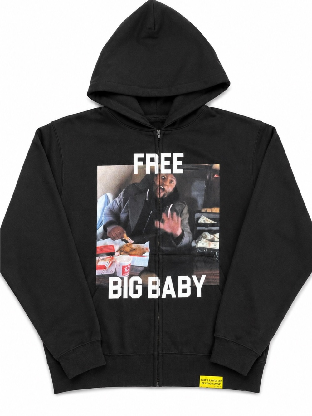 ALOC That’s A Awful Lot of Cough Syrup Free Big Baby Zip Hoodie